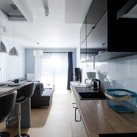 Blekitny Gardenia Z Widokiem Na Morze Epapartamenty *