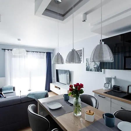 Blekitny Gardenia Z Widokiem Na Morze Epapartamenty