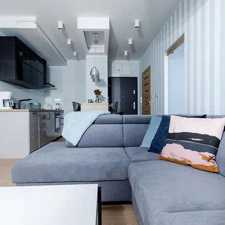 Blekitny Gardenia Z Widokiem Na Morze Epapartamenty Apartment