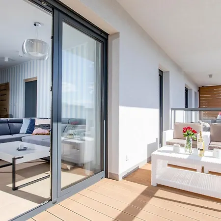 Blekitny Gardenia Z Widokiem Na Morze Epapartamenty Appartement Dziwnów