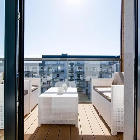 Blekitny Gardenia Z Widokiem Na Morze Epapartamenty Appartement